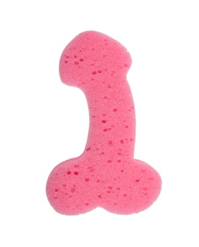 DIABLO PICANTE ESPONJA CON FORMA DE PENE ROSA