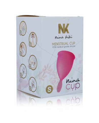 NINA KIKI COPA MENSTRUAL ROSA TALLA S