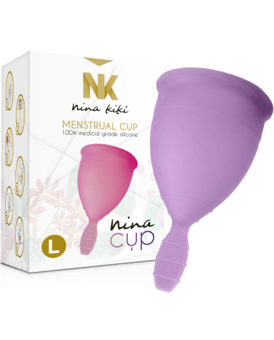 NINA KIKI COPA MENSTRUAL LILA TALLA L