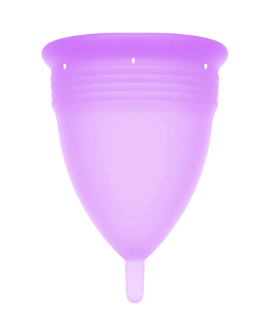 STERCUP COPA MENSTRUAL FDA SILICONA LILA TALLA L