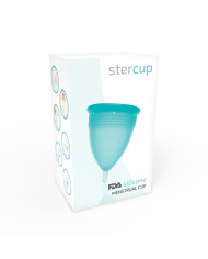 STERCUP COPA MENSTRUAL FDA SILICONA AQUAMARINA TALLA S