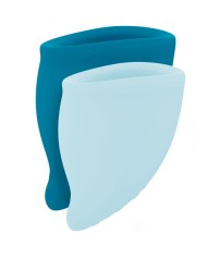 FUN FACTORY FUN COPA MENSTRUAL KIT TURQUESA