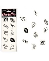 SECRET PLAY SET DE 10 TATTOOS TEMPORALES CANDY COLLECTION