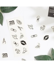 SECRET PLAY SET DE 10 TATTOOS TEMPORALES CANDY COLLECTION
