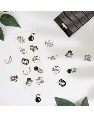 SECRET PLAY SET DE 10 TATTOOS TEMPORALES SPICY COLLECTION