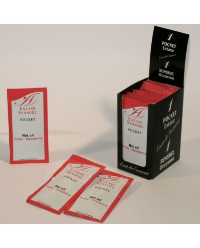 EXTASE SENSUAL ACEITE ESTIMULANTE FRESA 10 ML