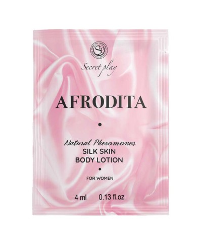 SECRETPLAY MONODOSIS LOCION CORPORAL PIEL DE SEDA AFRODITA 4 ML