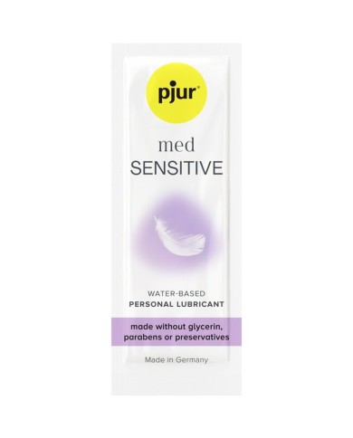 PJUR MED SENSITIVE GLIDE LUBRICANTE BASE AGUA 2 ML