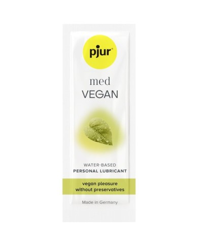 PJUR MED VEGAN GLIDE LUBRICANTE BASE AGUA 2 ML