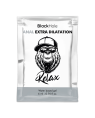 BLACK HOLE GEL BASE AGUA DILATACION ANAL 6 ML MONODOSIS