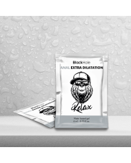 BLACK HOLE GEL BASE AGUA DILATACION ANAL 6 ML MONODOSIS