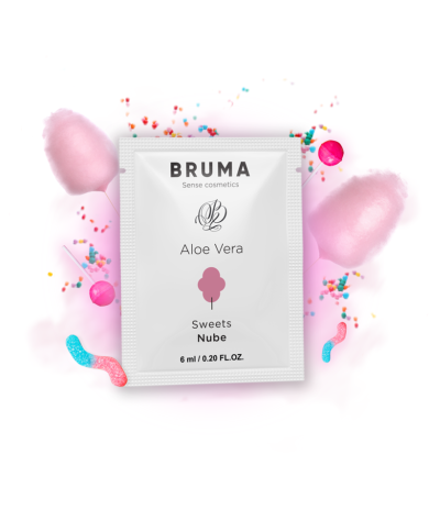 BRUMA 6 ML GEL DESLIZANTE CON ALOE VERA SABOR A NUBE