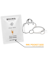 BRUMA 6 ML GEL DESLIZANTE CON ALOE VERA SABOR A PINA COLADA