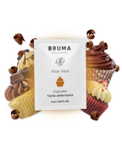 BRUMA 6 ML GEL DESLIZANTE CON ALOE VERA SABOR A TARTA AMERICANA
