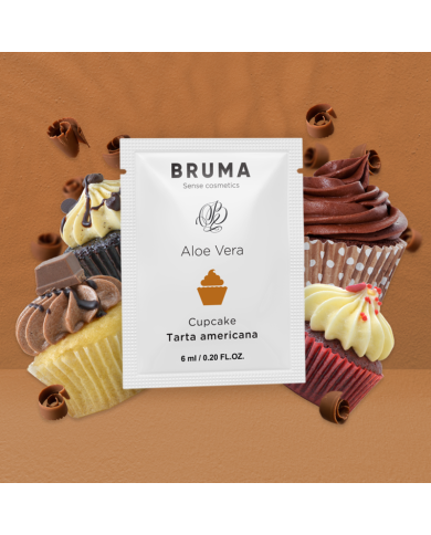BRUMA 6 ML GEL DESLIZANTE CON ALOE VERA SABOR A TARTA AMERICANA