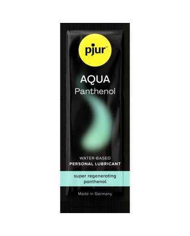 PJUR AQUA PANTHENOL LUBRICANTE BASE AGUA 2 ML