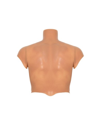 HIDDEN DESIRE ALTER EGO CAMISETA SILICONA TORSO MASCULINO CON ABDOMINALES NATURAL