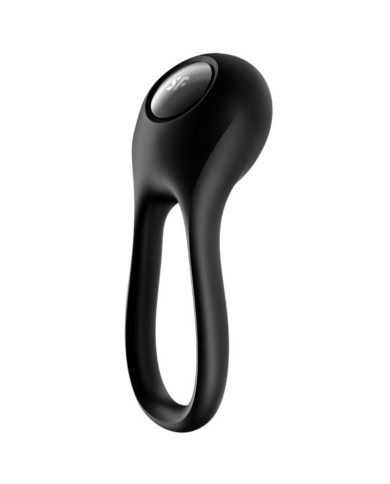 SATISFYER MAJESTIC DUO ANILLO VIBRADOR NEGRO SATISFYER MAJESTIC DUO ANILLO VIBRADOR NEGRO
