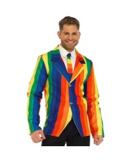 LEG AVENUE TRAJE BLAZER CORBATA ARCOIRIS S