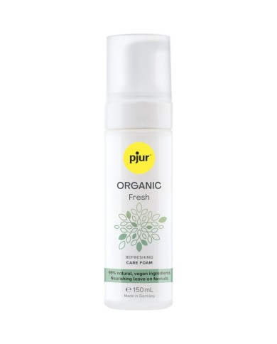 PJUR ORGANIC FRESH ESPUMA REFRESCANTE VEGANA SIN ENJUAGUE 150 ML