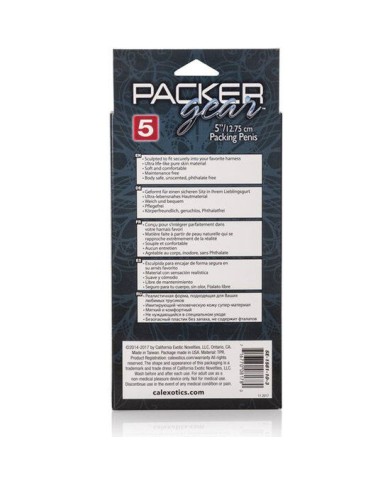 CALEXOTICS PACKING PENIS PENE REALISTICO 145 CM MARRON