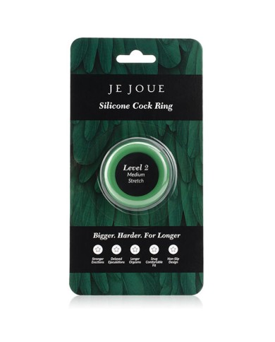 JE JOUE ANILLO SILICONA VERDE ESTRANGULAMIENTO MEDIO JE JOUE ANILLO SILICONA VERDE ESTRANGULAMIENTO MEDIO
