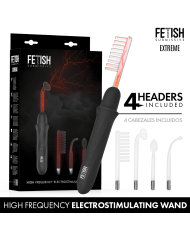 FETISH SUBMISSIVE VIBRADOR WAND ELECTROESTIMULACION ALTA FRECUENCIA