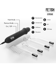 FETISH SUBMISSIVE VIBRADOR WAND ELECTROESTIMULACION ALTA FRECUENCIA