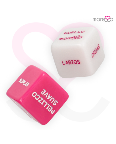 MORESSA JUEGO DE DADOS EROTICOS ESPANOL