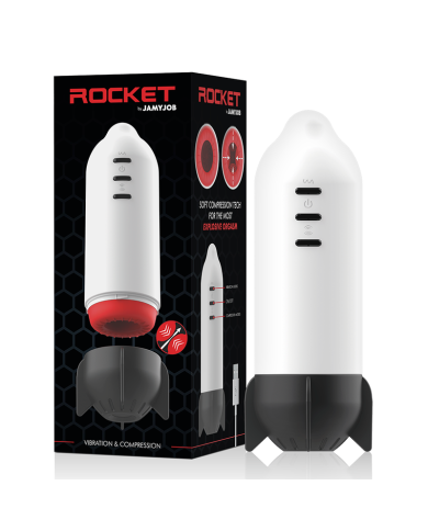 JAMYJOB ROCKET MASTURBADOR TECNOLOGIA SOFT COMPRESSION Y VIBRACION JAMYJOB ROCKET MASTURBADOR TECNOLOGIA SOFT COMPRESSION Y VIBRACION