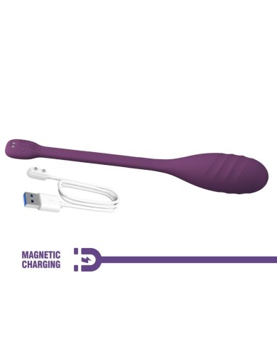 PRETTY LOVE LEVIATHAN VIBRADOR CONTROLADO POR APP MORADO