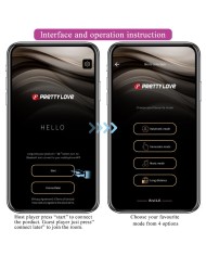 PRETTY LOVE LEVIATHAN VIBRADOR CONTROLADO POR APP MORADO
