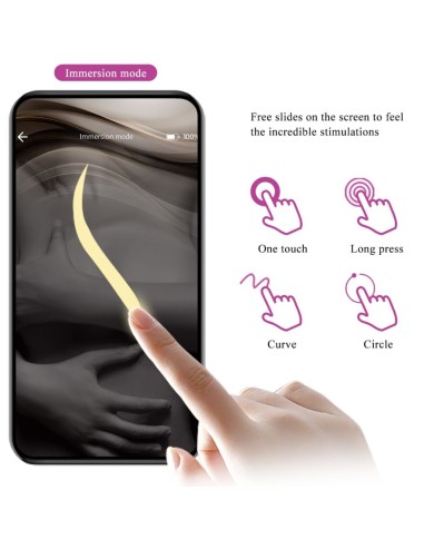 PRETTY LOVE LEVIATHAN VIBRADOR CONTROLADO POR APP MORADO