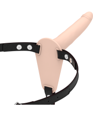 FETISH SUBMISSIVE HARNESS SILICONA FLESH 15 CM