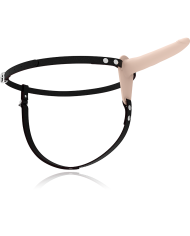 FETISH SUBMISSIVE HARNESS SILICONA FLESH 15 CM