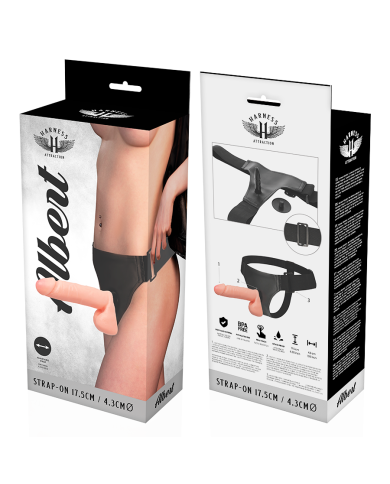 HARNESS ATTRACTION ARNES ALBERT REALISTIC 175 CM O 43 CM