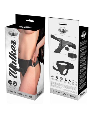 HARNESS ATTRACTION ARNES SILICONA WALKER G SPOT 155 CM O 38 CM