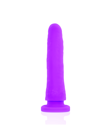 DELTA CLUB TOYS ARNES DILDO LILA SILICONA MEDICA 17 CM O 3 CM