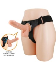 PRETTY LOVE HARNESS BRIEFS ARNES UNIVERSAL CON DILDO TOM 20 CM NATURAL