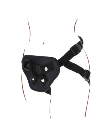 GET REAL STRAP ON DELUXE HARNES NEGRO