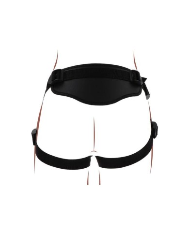 GET REAL STRAP ON DELUXE HARNES NEGRO