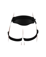 GET REAL STRAP ON DELUXE HARNES NEGRO