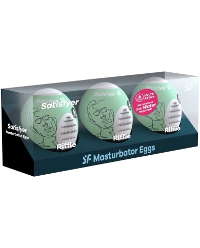 SATISFYER 3 HUEVOS MASTURBADORES RIFFLE SATISFYER 3 HUEVOS MASTURBADORES RIFFLE