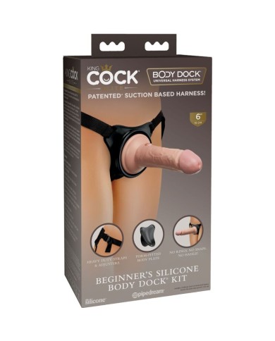 KING COCK ELITE ARNES AJUSTABLE PARA PRINCIPIANTES CON DILDO 152 CM
