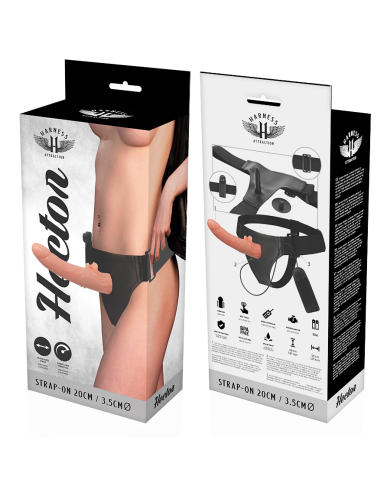 HARNESS ATTRACTION ARNES VIBRADOR HECTOR 20 CM O 35 CM