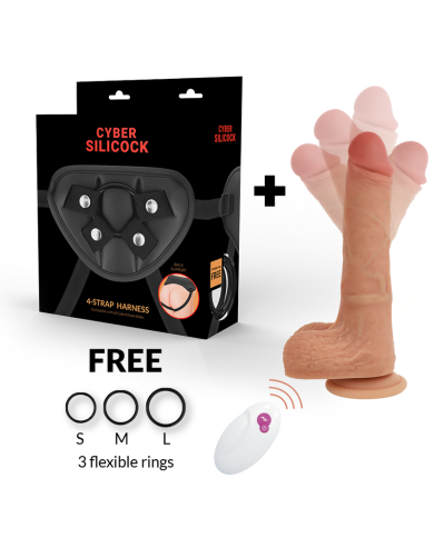 CYBER SILICOCK ARNES SILICONA LIQUIDA MR RICK CONTROL REMOTO