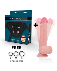ROCKARMY ARNES HAWK ROTADOR Y VIBRADOR 22 CM O 46 CM