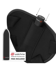 FETISH SUBMISSIVE CYBER STRAP ARNES CON DILDO Y BALA CONTROL REMOTO TECNOLOGIA WATCHME L