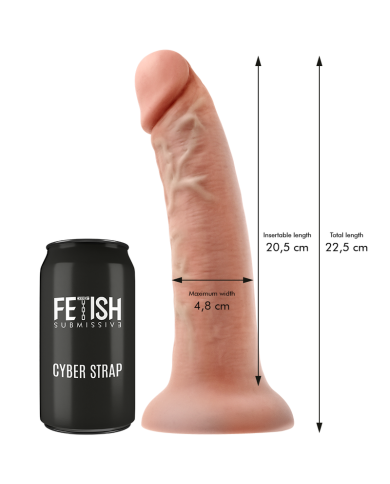 FETISH SUBMISSIVE CYBER STRAP ARNES CON DILDO Y BALA CONTROL REMOTO TECNOLOGIA WATCHME L