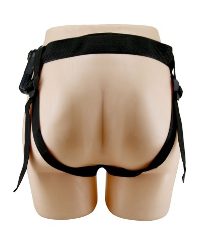 PRETTY LOVE MARION HARNESS BRIEFS UNIVERSAL CON DILDO VIBRACION 19 CM MULATO